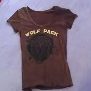 Twilight saga new moon tshirt. Wolf Pack on front